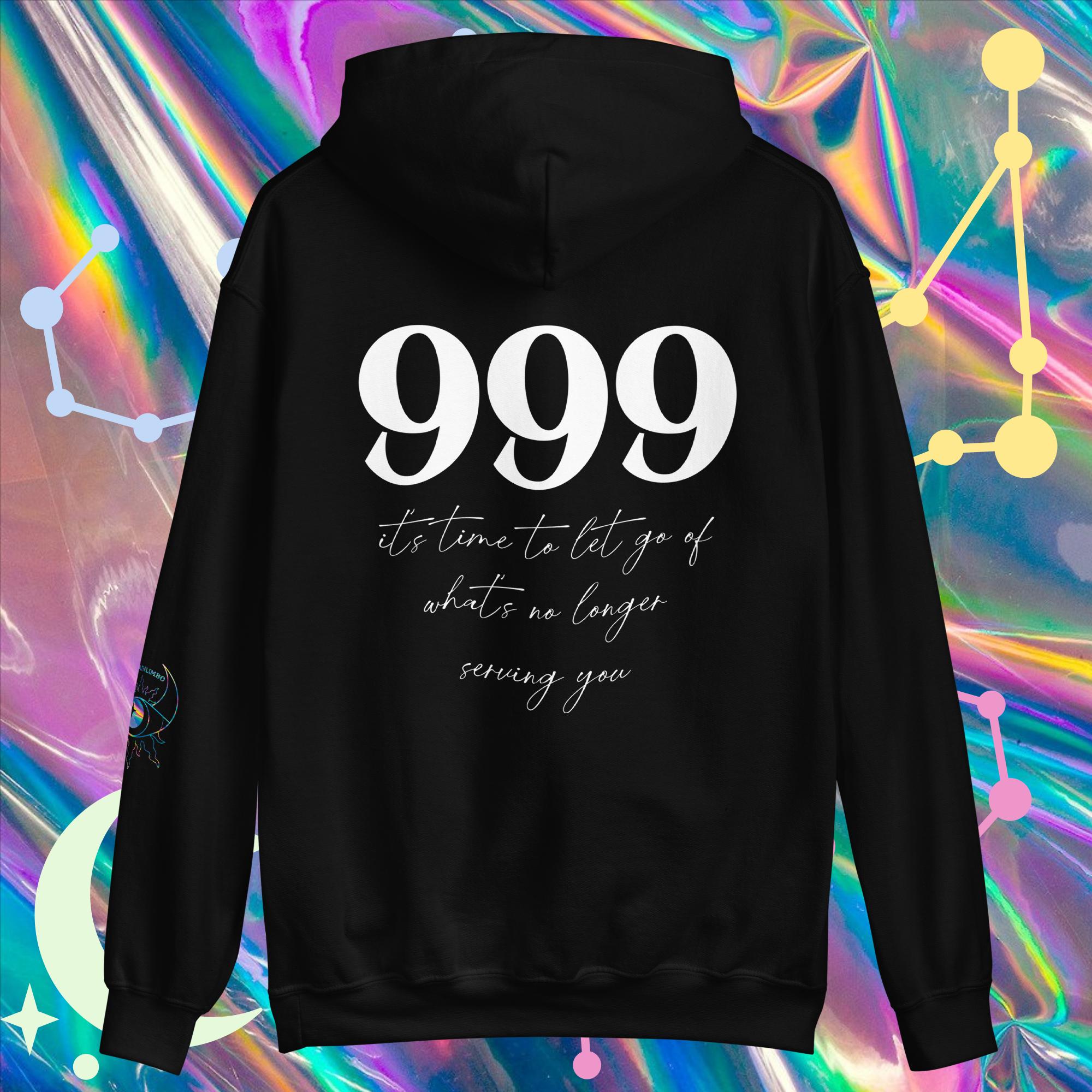 999 - Release' Angel Number Hoodie – lunainlimbo