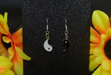 Load image into Gallery viewer, Yin Yang Dangle Earrings