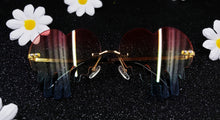Load image into Gallery viewer, Rainbow Heart Fashion Sunglasses