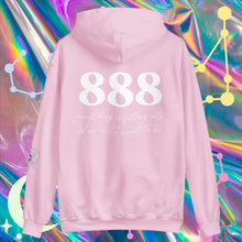 Load image into Gallery viewer, &#39;888 - Support&#39; Angel Number Hoodie
