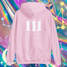 Load image into Gallery viewer, &#39;111 - Intuition&#39; Angel Number Hoodie
