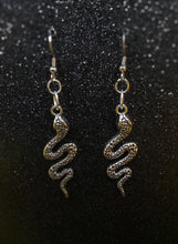 Load image into Gallery viewer, Snake Charmer Dangle Earrings

