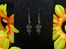 Load image into Gallery viewer, Snake Charmer Dangle Earrings
